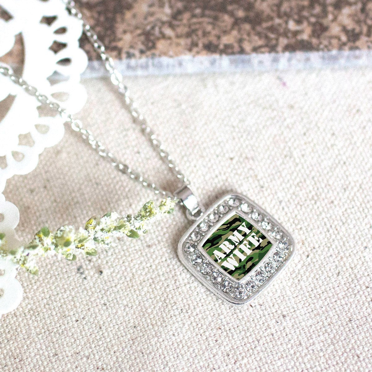 Army Wife Charm Jewelry Collection