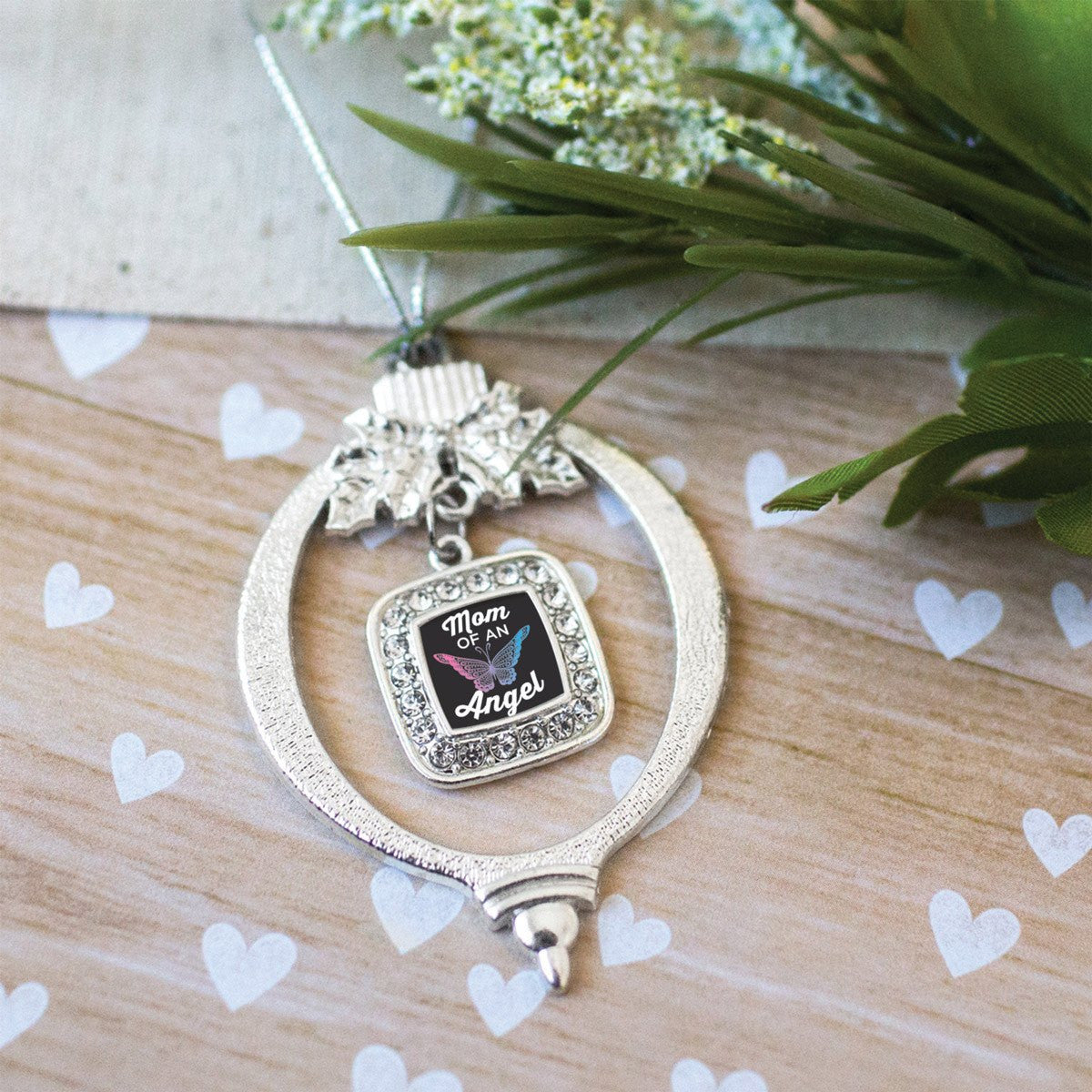 Mom of an Angel Charm Jewelry Collection