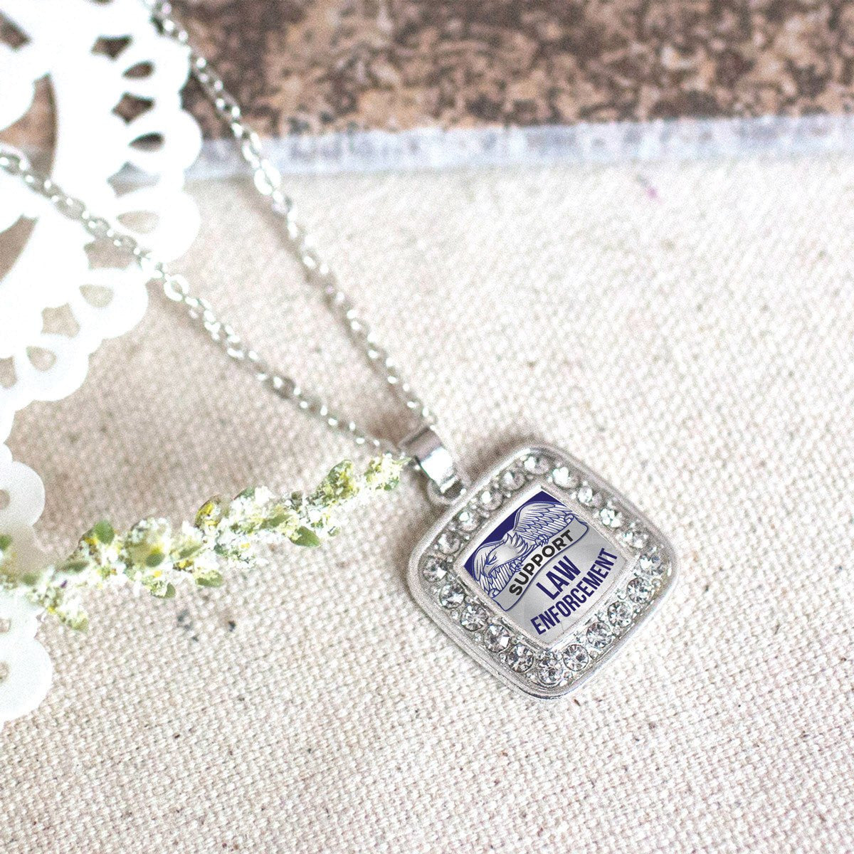 Back the Blue Charm Jewelry Collection