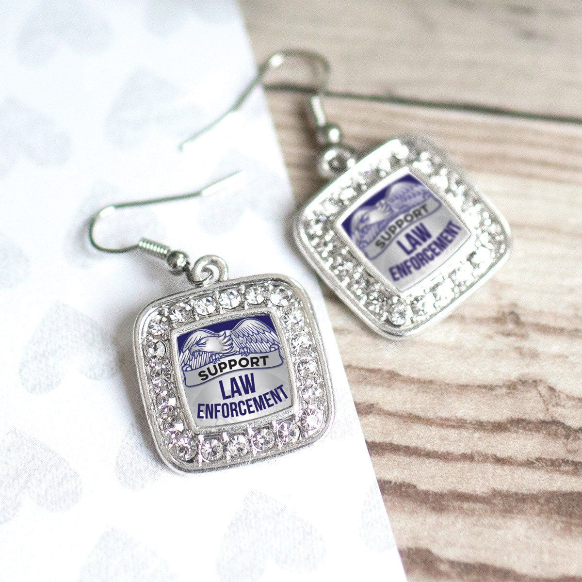 Back the Blue Charm Jewelry Collection