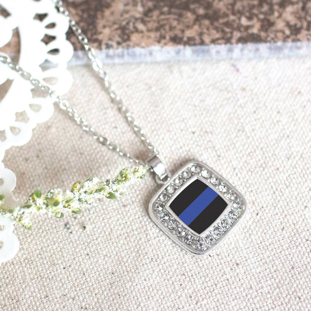 Blue Line Law Enforcement Charm Jewelry Collection