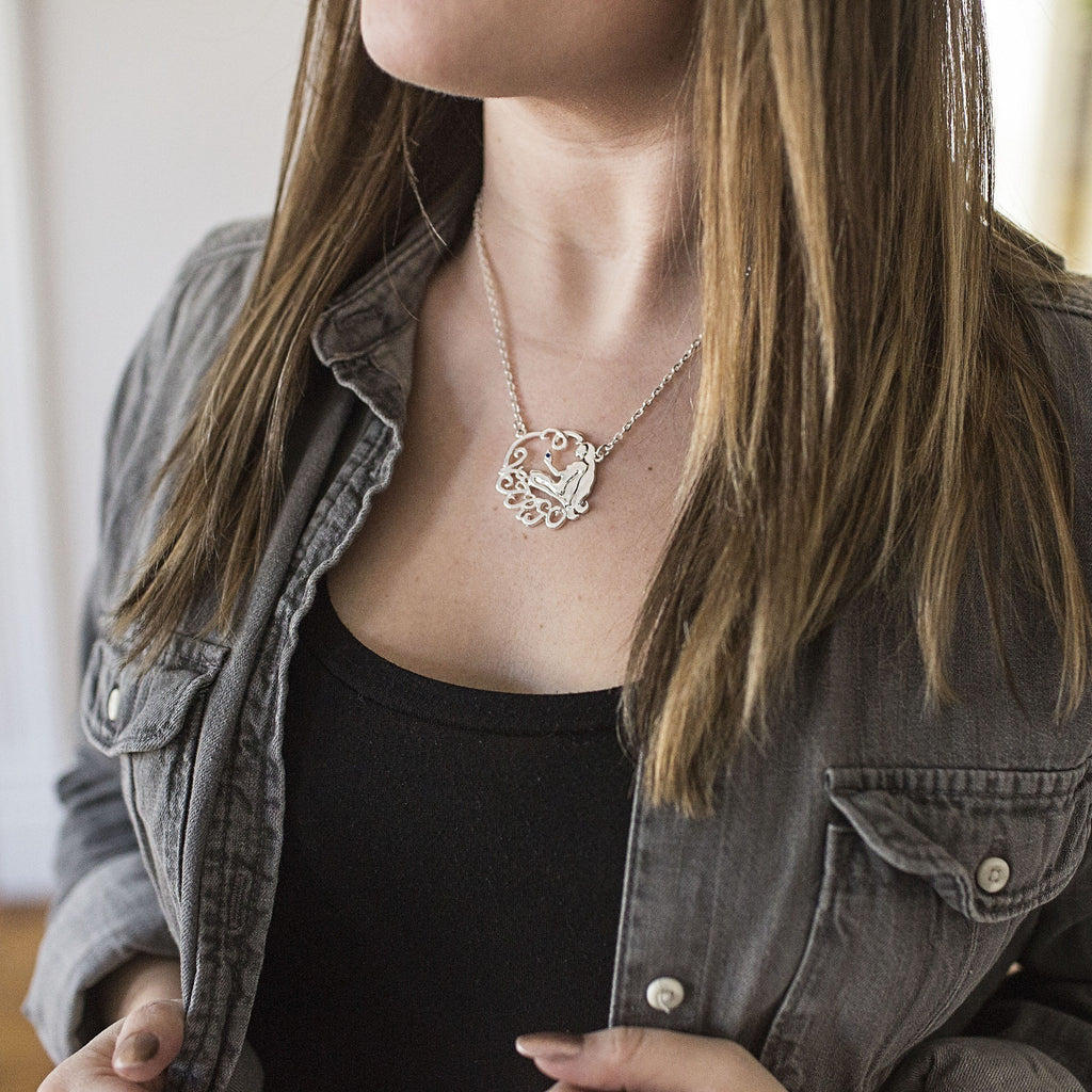CZ Zodiac Necklace