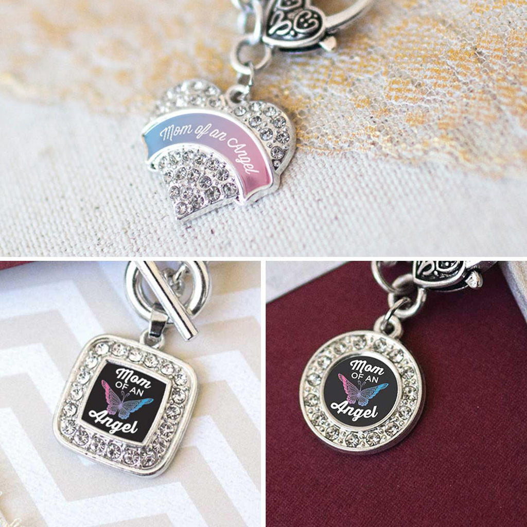Mom of an Angel Charm Jewelry Collection