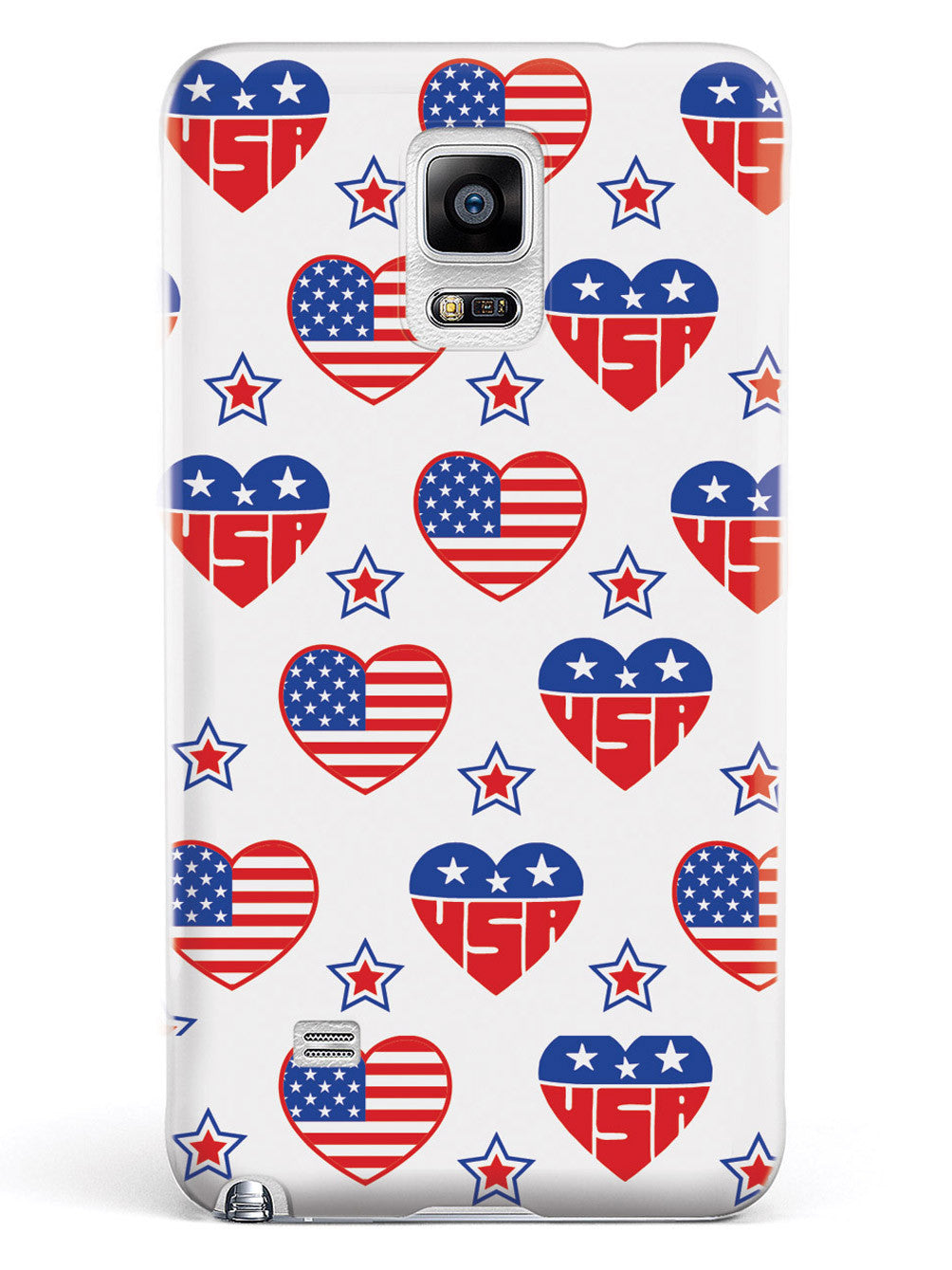 USA Heart Pattern - Patriotic Case