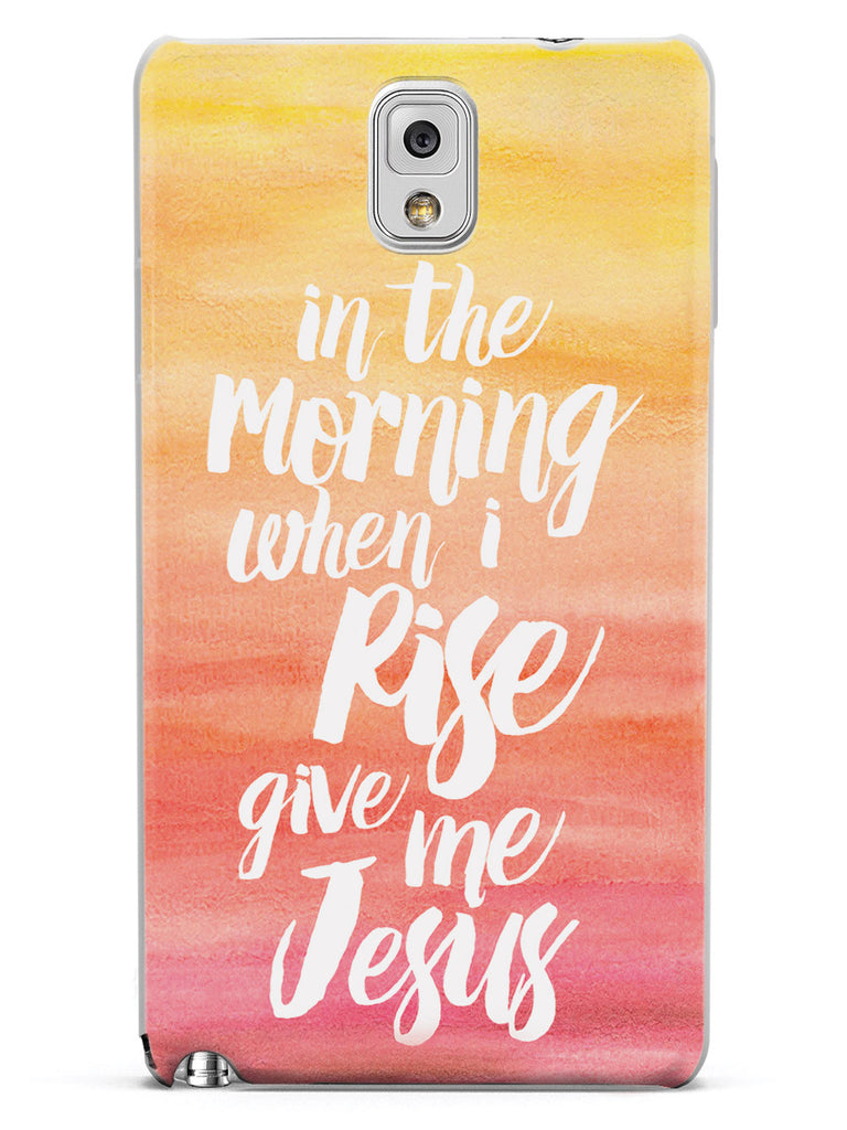 In the Morning When I Rise Case