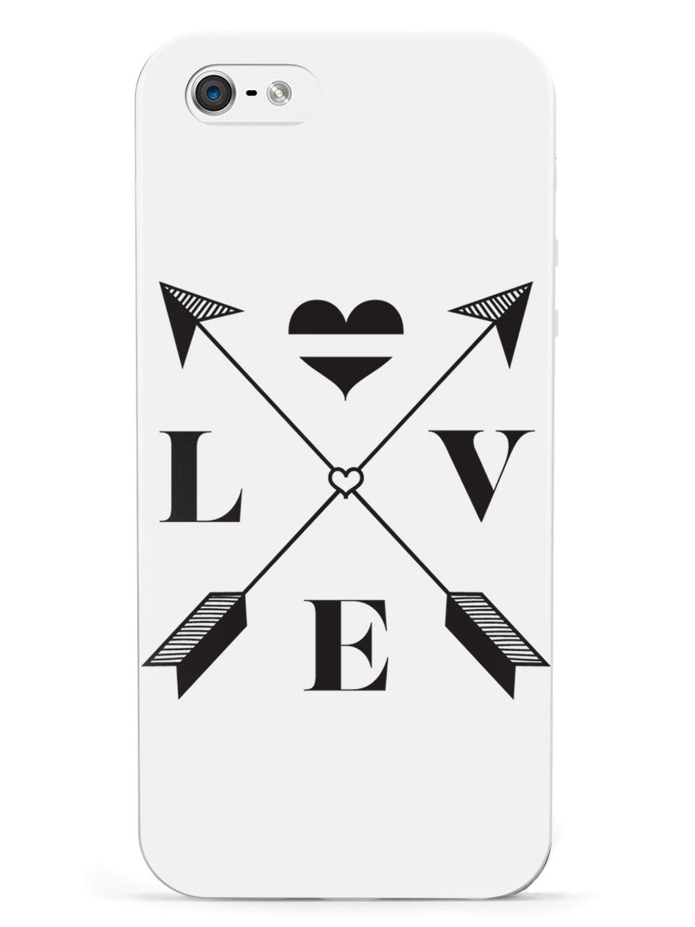 Love Arrow Cross - Thin White Line - EMS Case