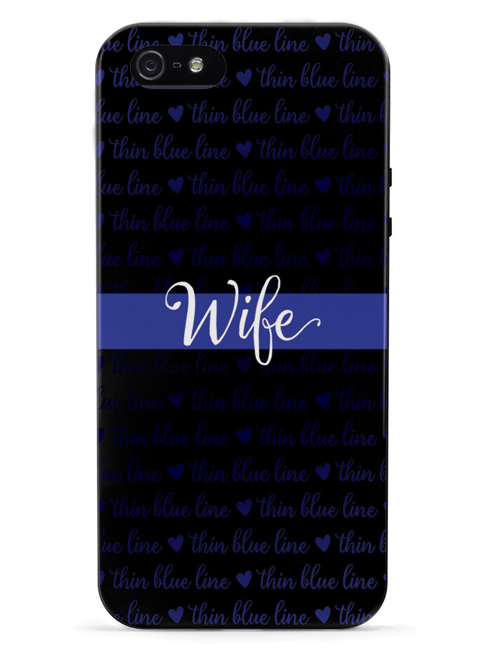 Thin Blue Line - Wife Case
