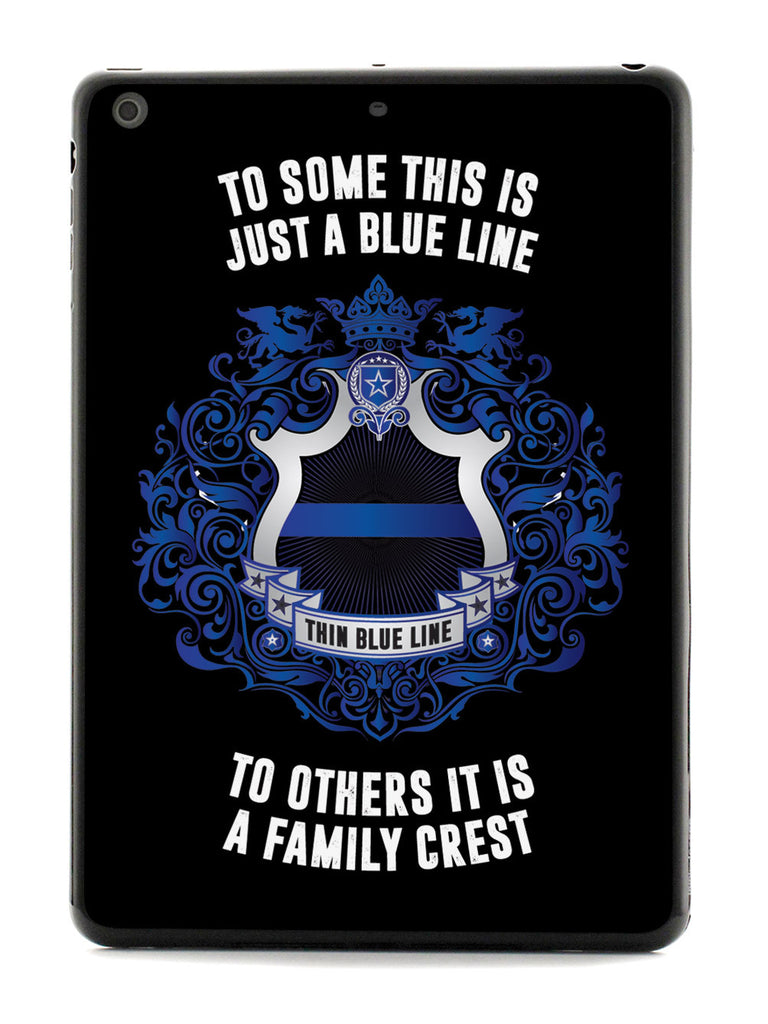 Thin Blue Line - A Family Crest Case