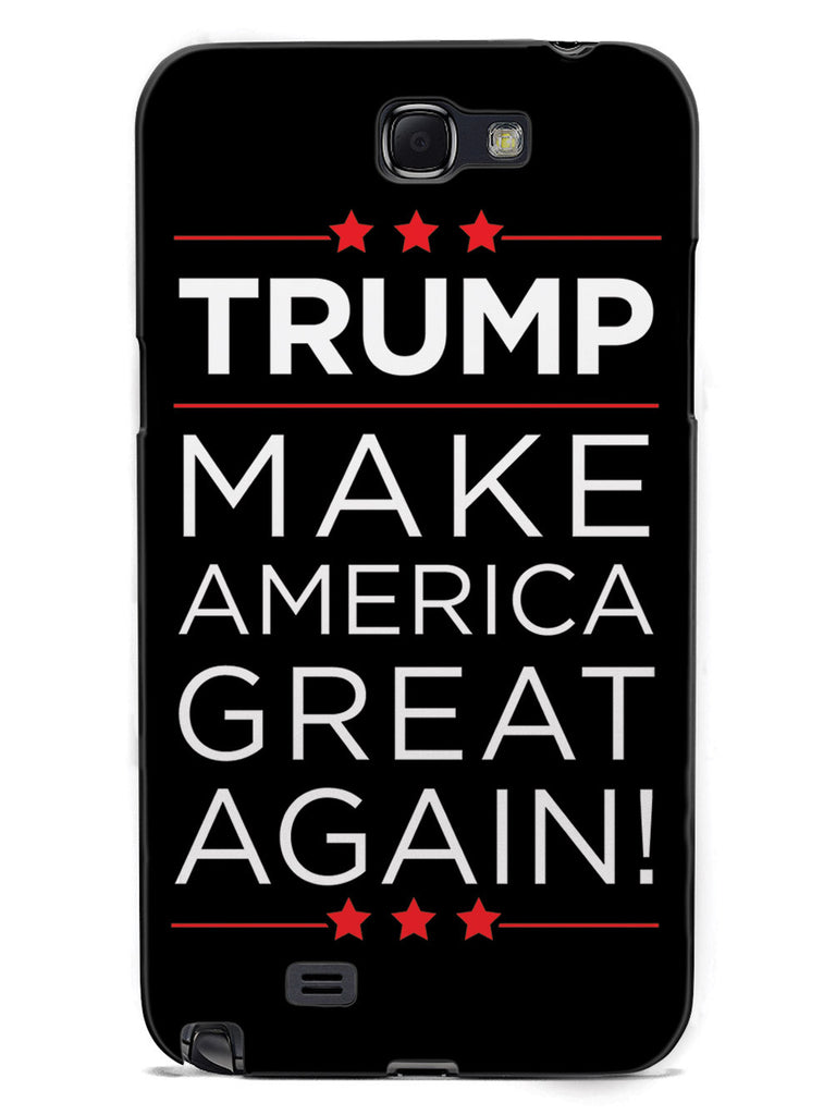 Trump - Make America Great Again - Black Case