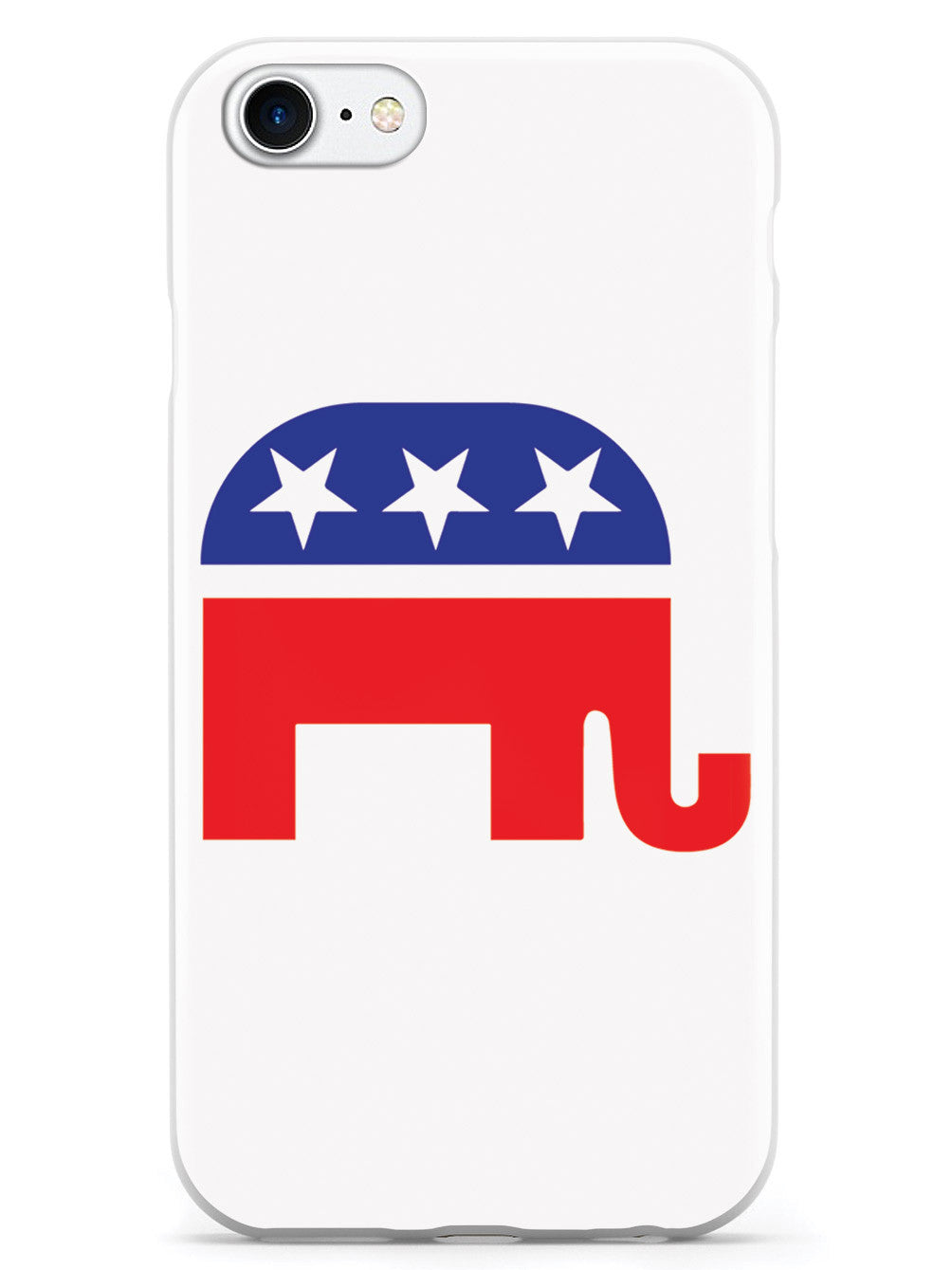 Republican Elephant Logo - White Case