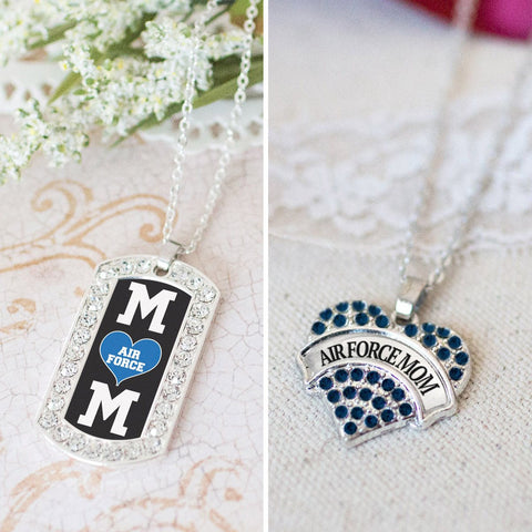 Air Force Mom Charm Jewelry Collection