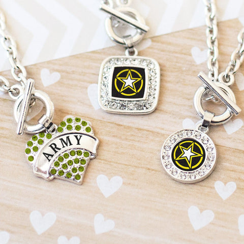 Army Charm Jewelry Collection