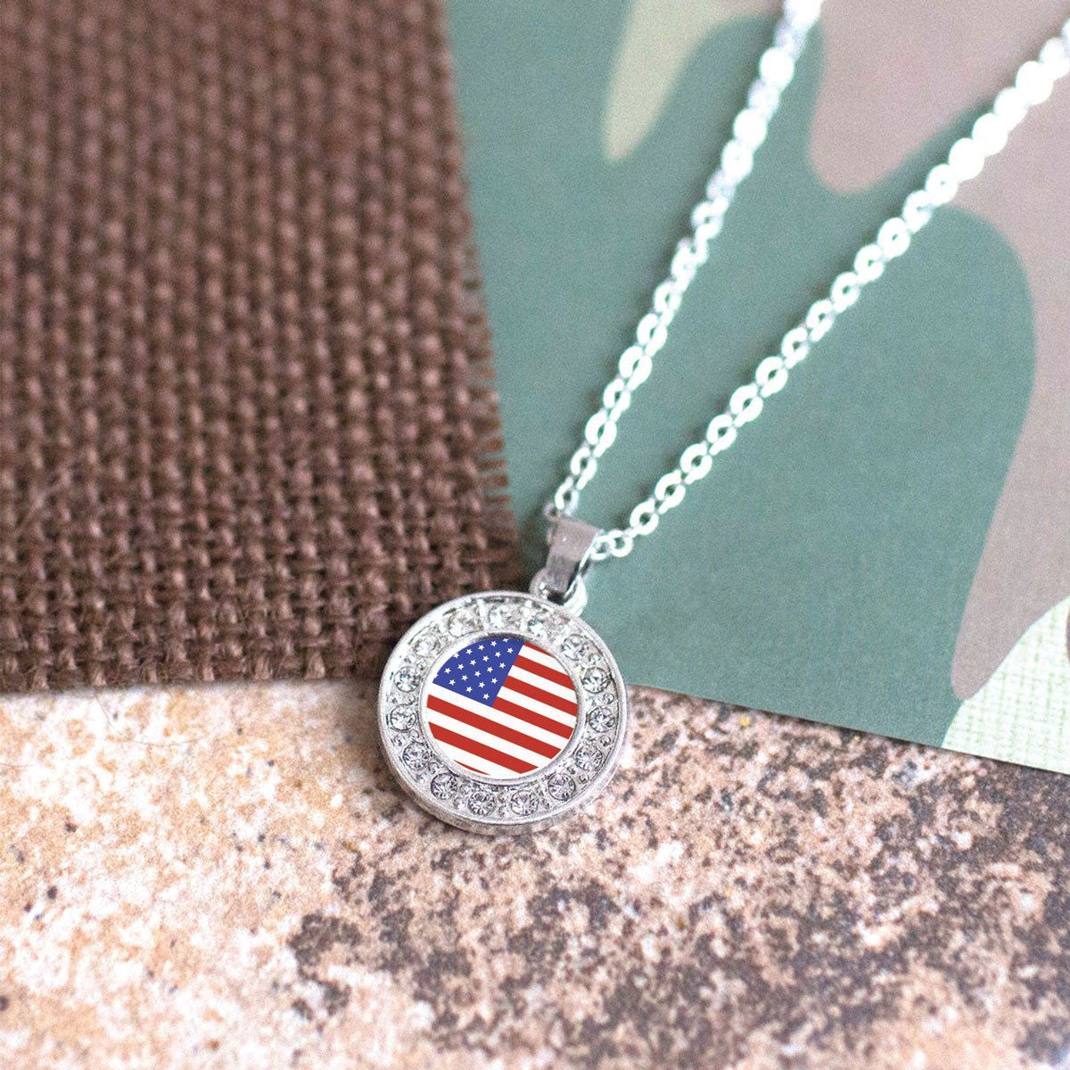 American Flag Charm Jewelry Collection