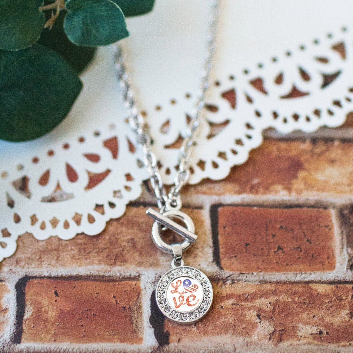 Love USA Charm Jewelry Collection