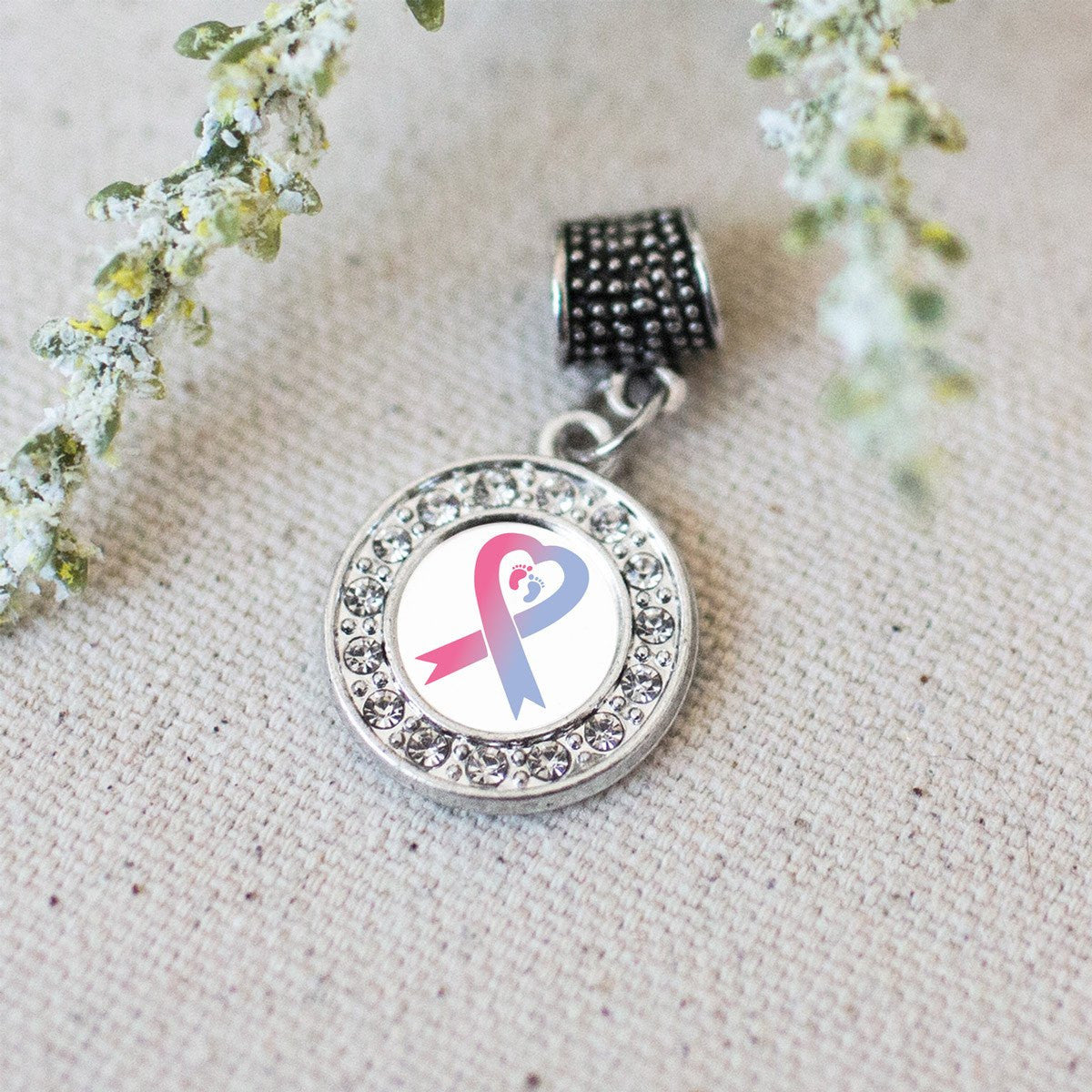 Pro-Life RIbbon Charm Jewelry Collection