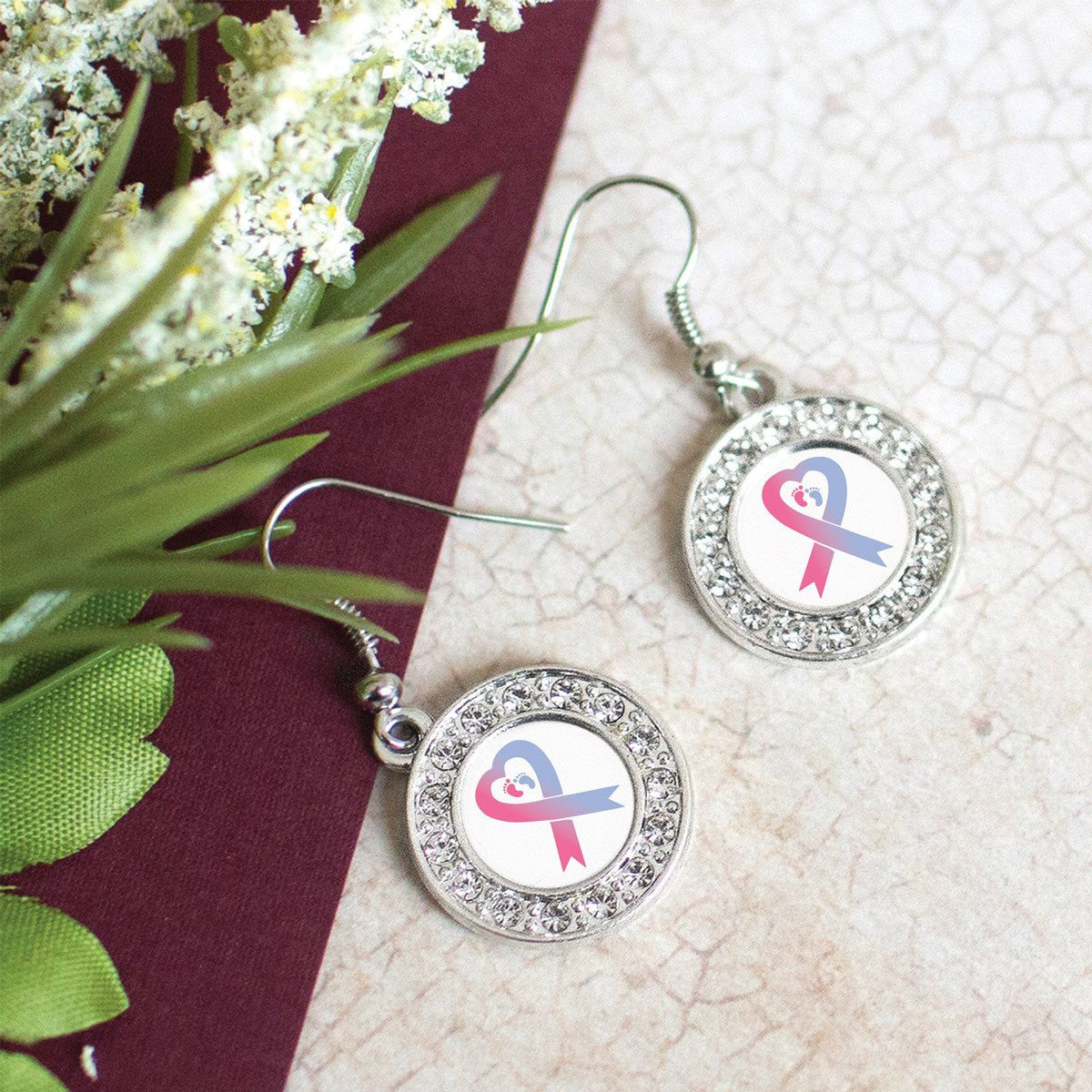 Pro-Life RIbbon Charm Jewelry Collection