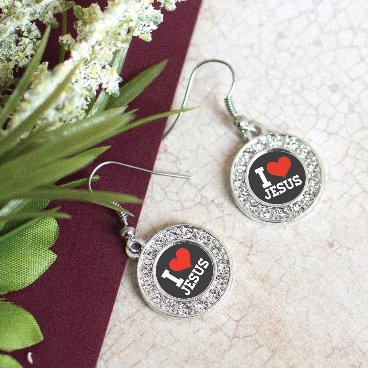 I Love Jesus Charm Jewelry Collection