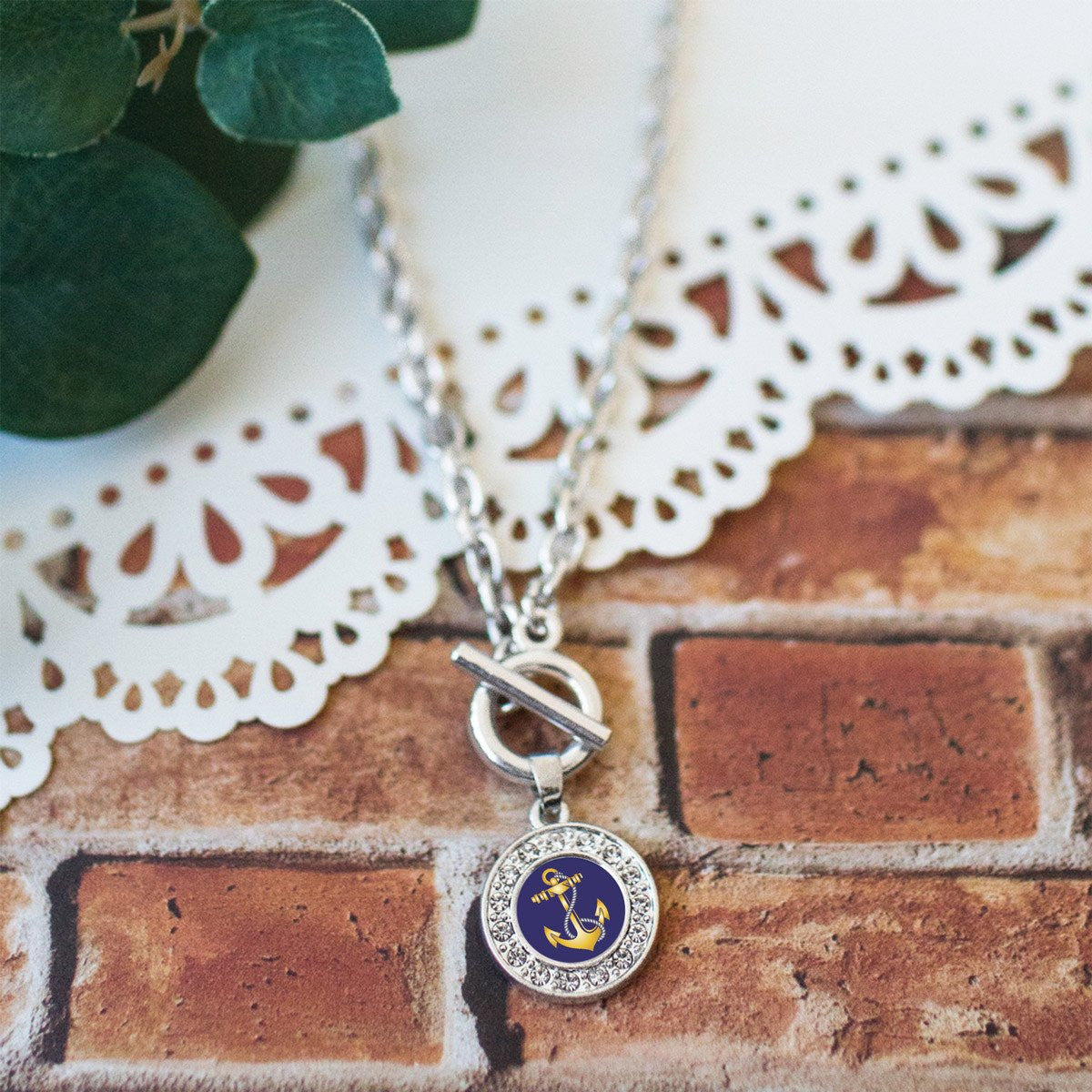 Navy Charm Jewelry Collection