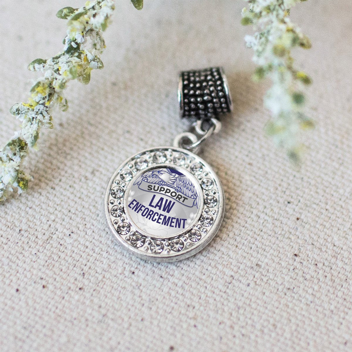 Back the Blue Charm Jewelry Collection