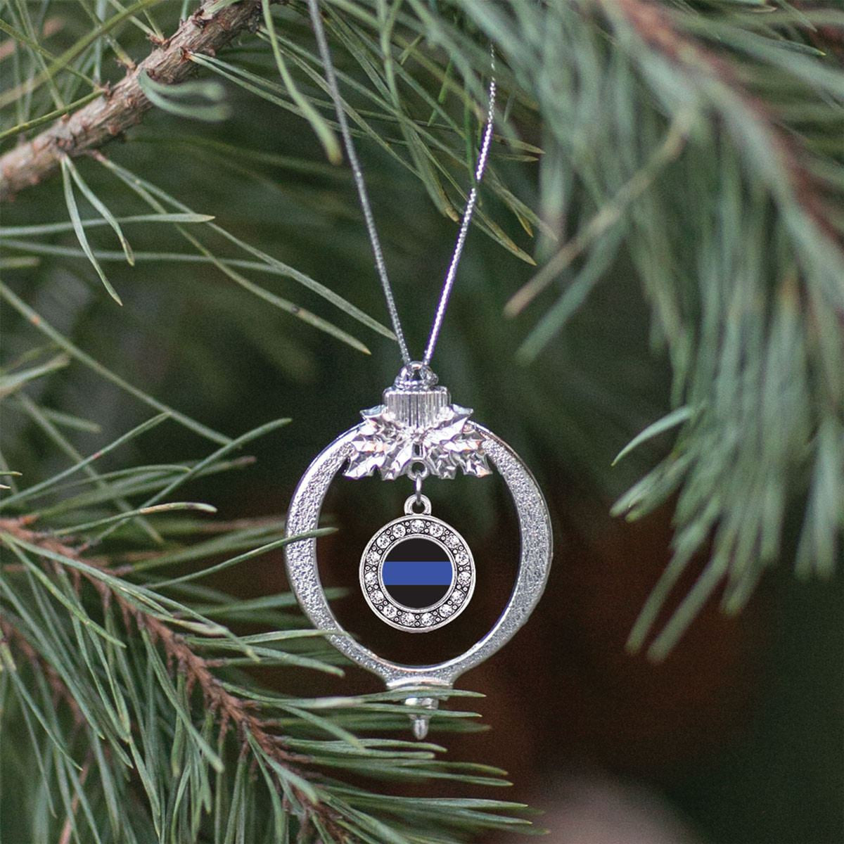 Blue Line Law Enforcement Charm Jewelry Collection