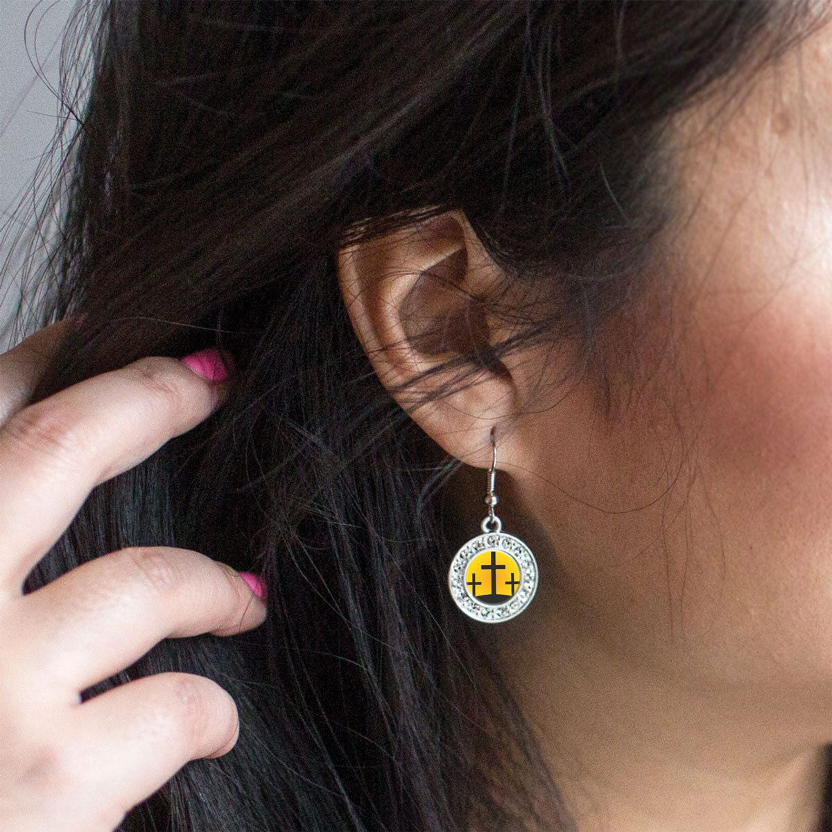 Three Crosses Charm Jewelry Collection