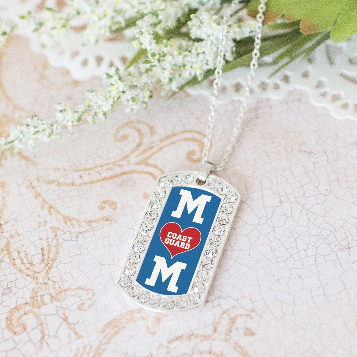 USCG Mom Charm Jewelry Collection