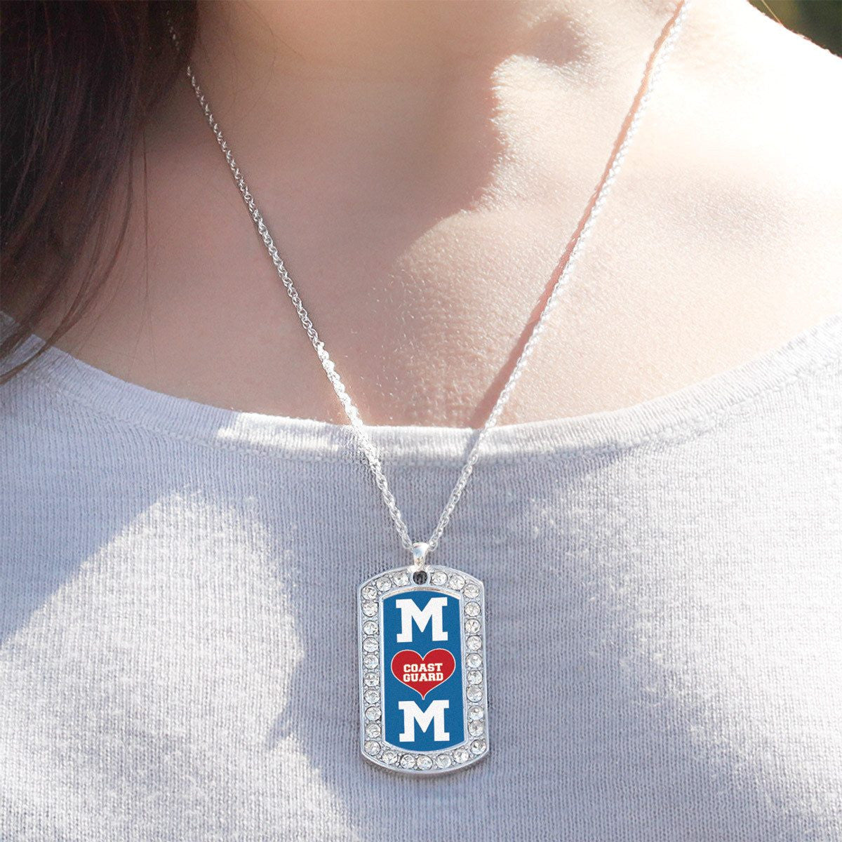 USCG Mom Charm Jewelry Collection