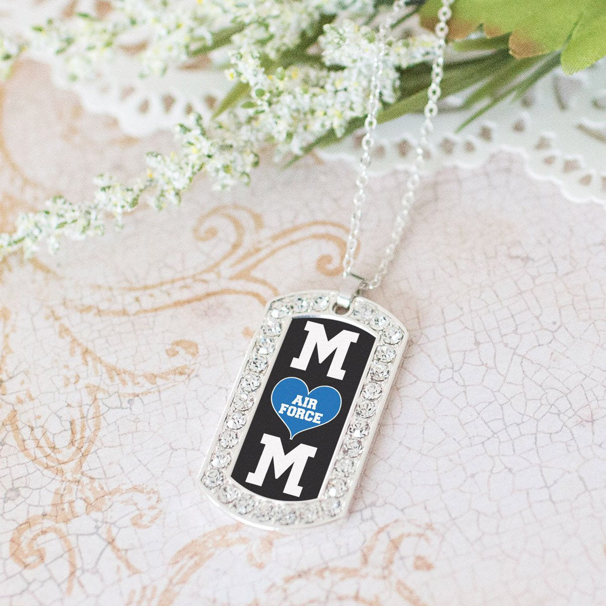 Air Force Mom Charm Jewelry Collection