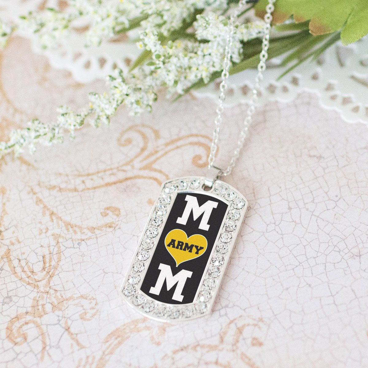 Army Mom Charm Jewelry Collection