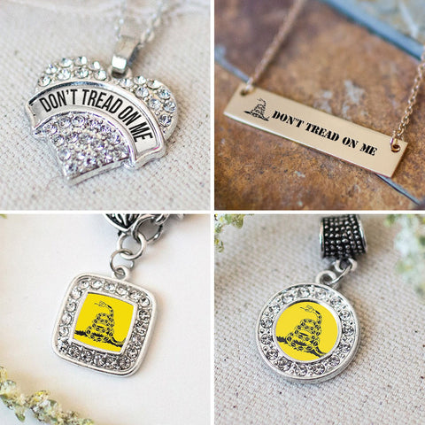 Don't Tread on Me Charm Jewelry Collection