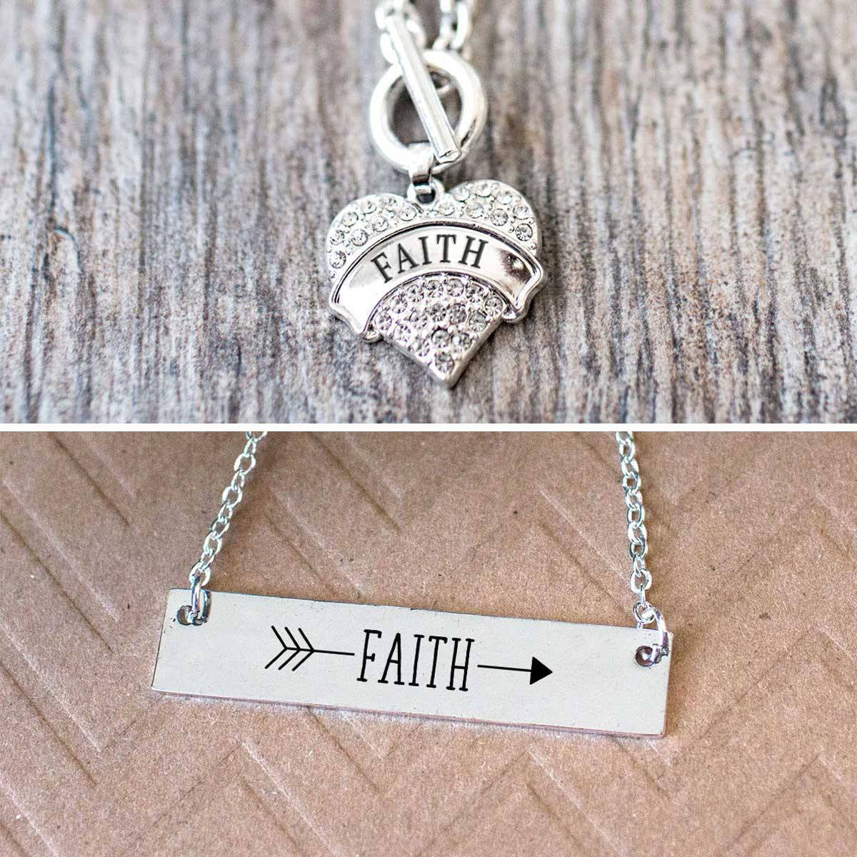Faith Charm Jewelry Collection