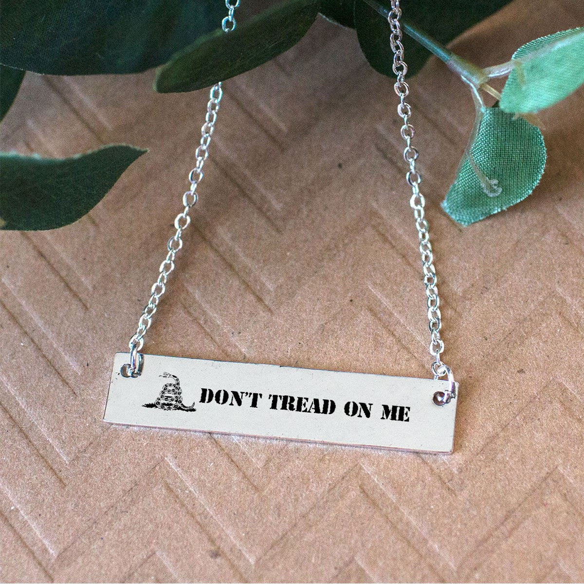 Don't Tread on Me Charm Jewelry Collection