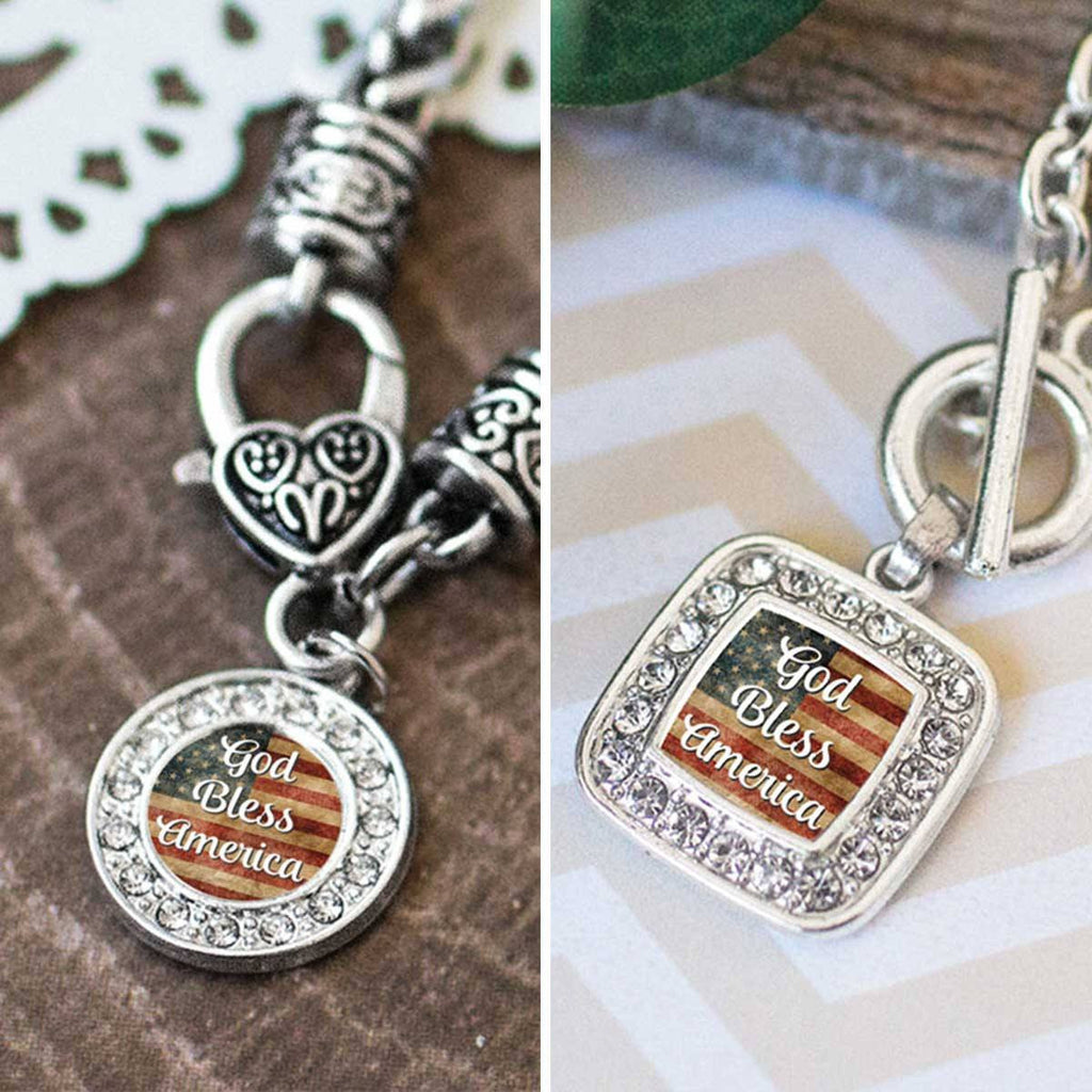 God Bless America Charm Jewelry Collection