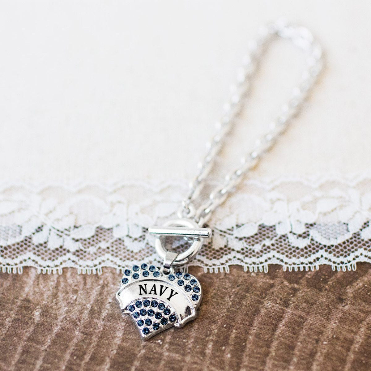 Navy Charm Jewelry Collection