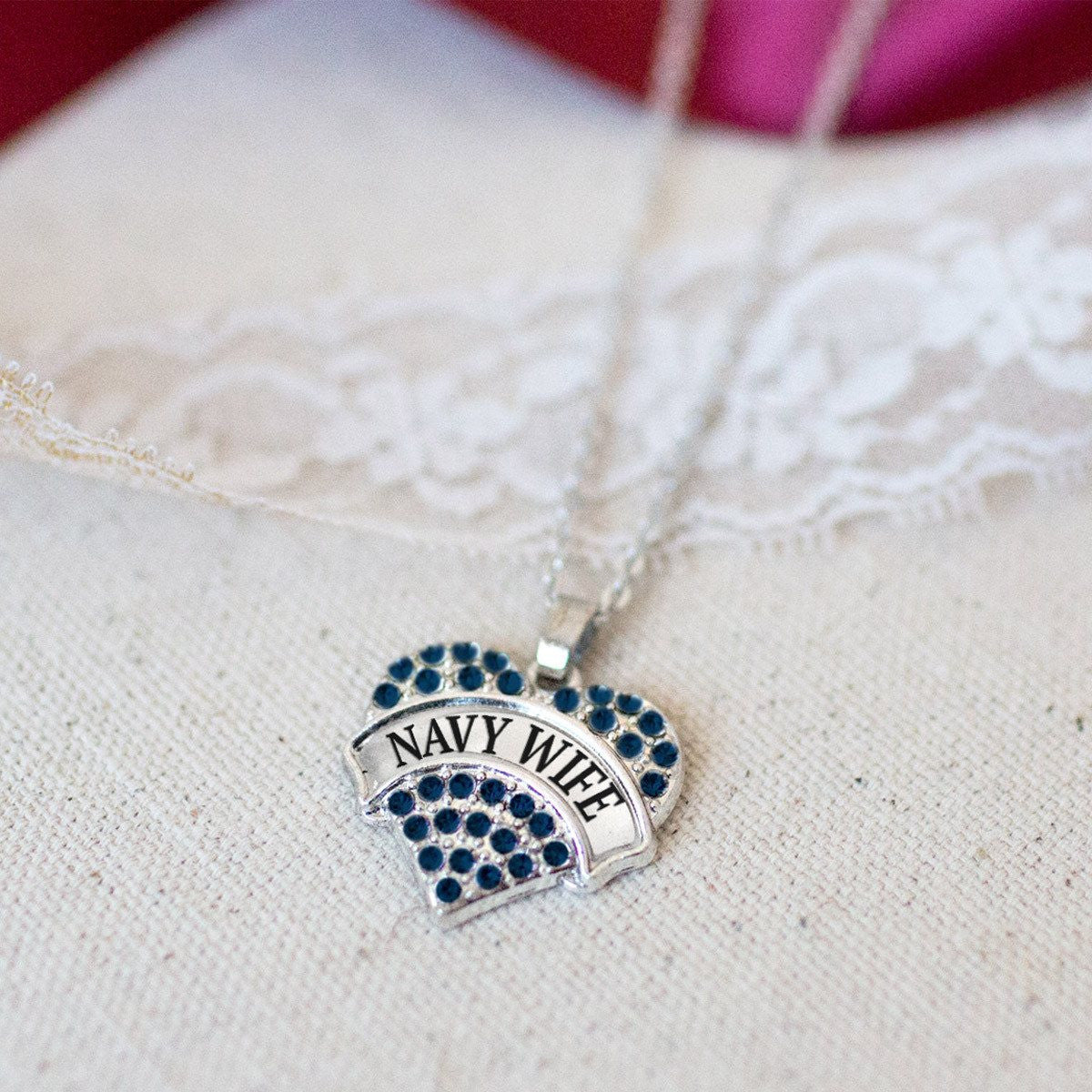 Navy Wife Charm Jewelry Collection