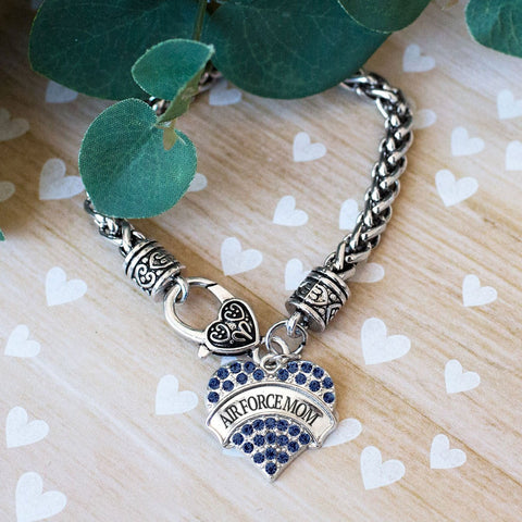 Air Force Mom Charm Jewelry Collection