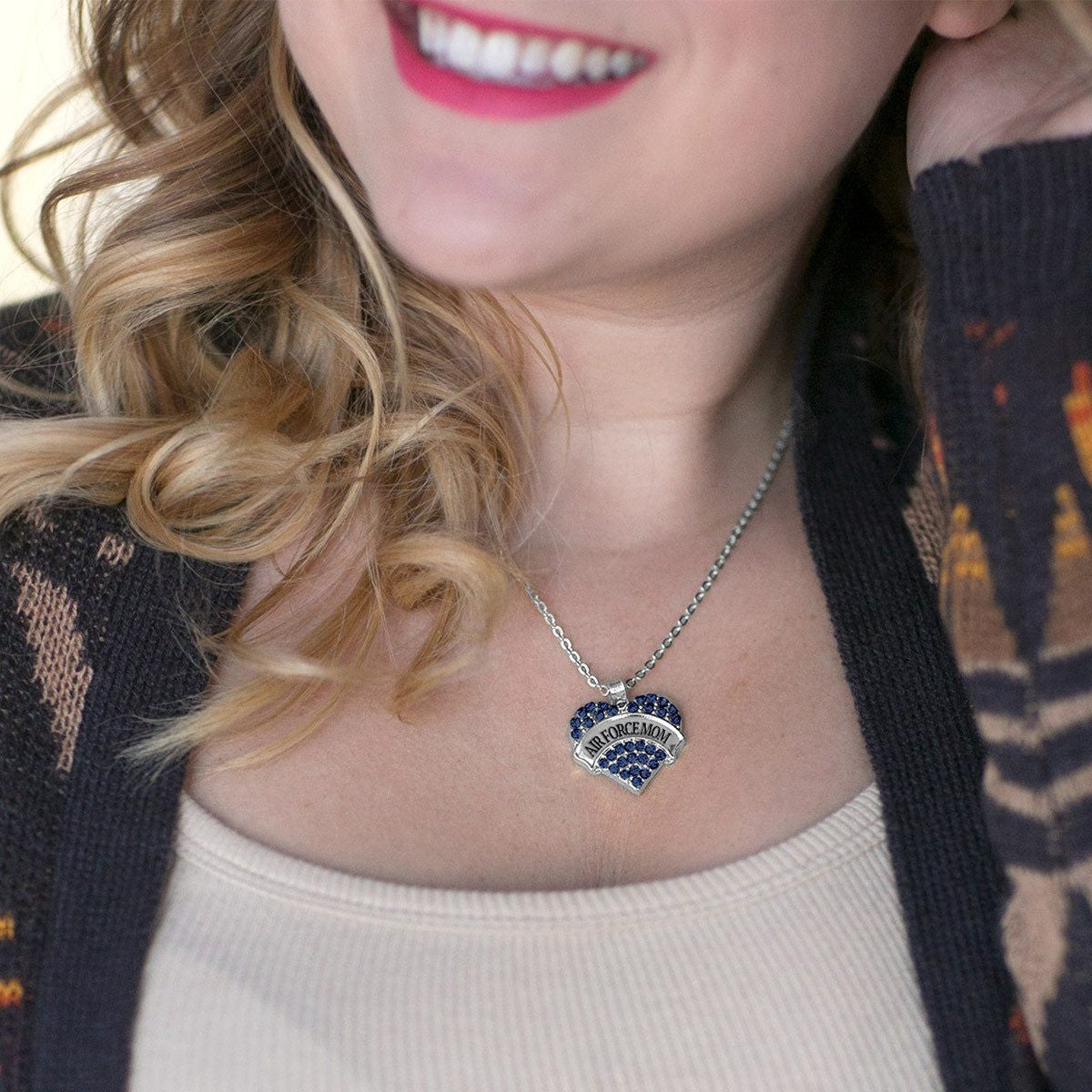 Air Force Mom Charm Jewelry Collection