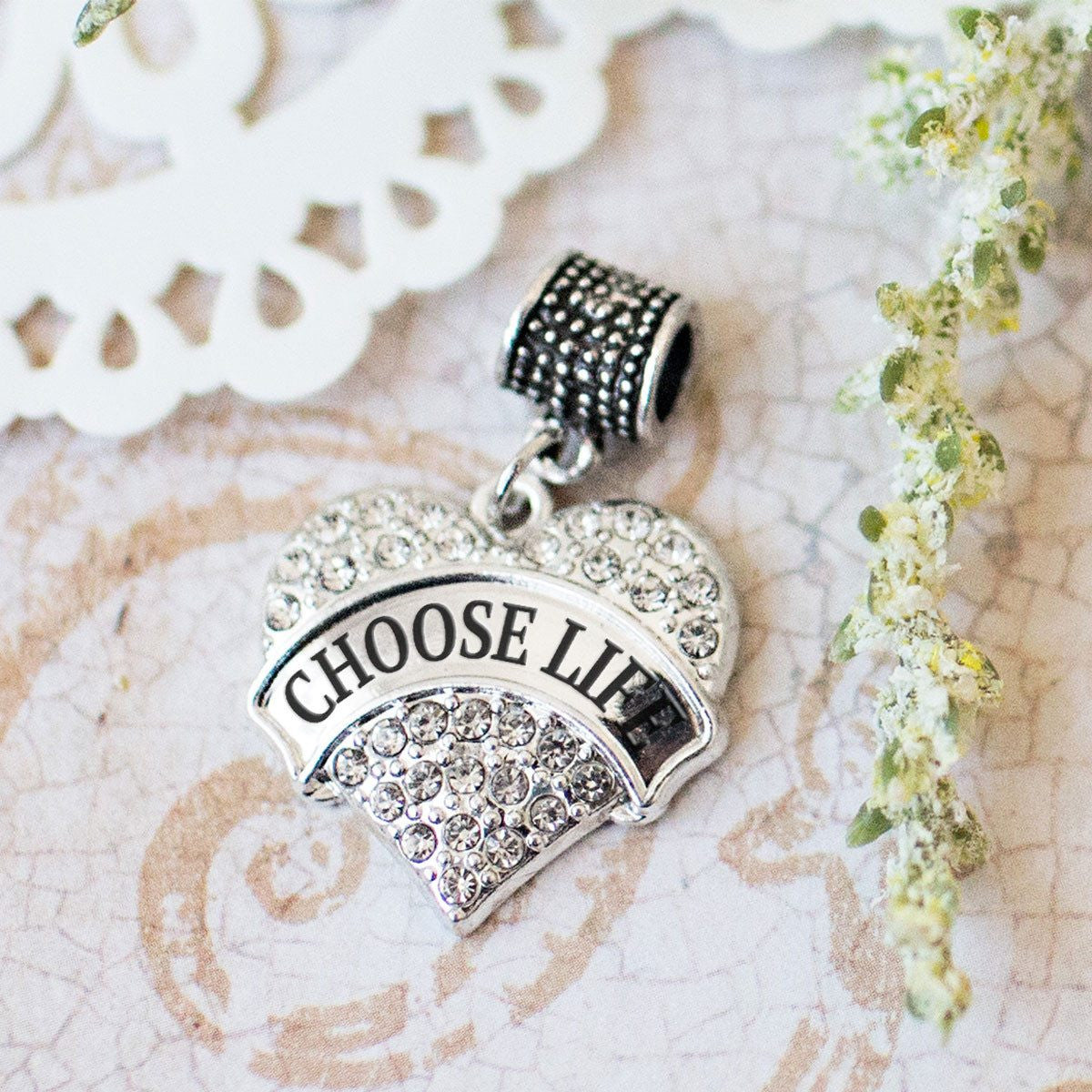 Choose Life Charm Jewelry Collection