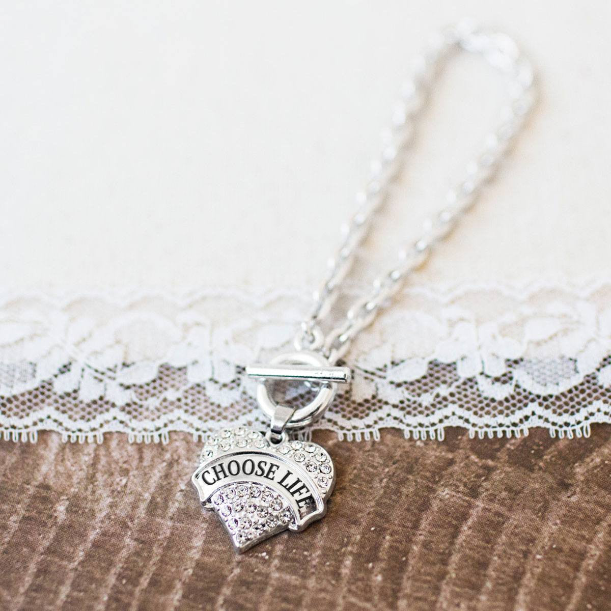 Choose Life Charm Jewelry Collection