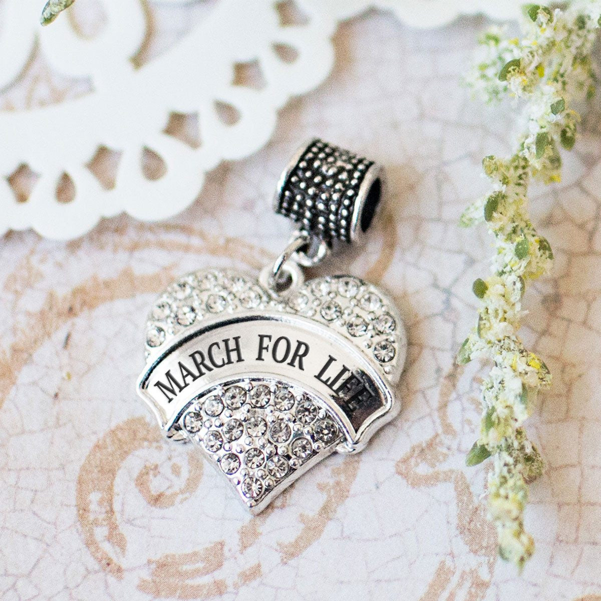 March for Life Charm Jewelry Collection