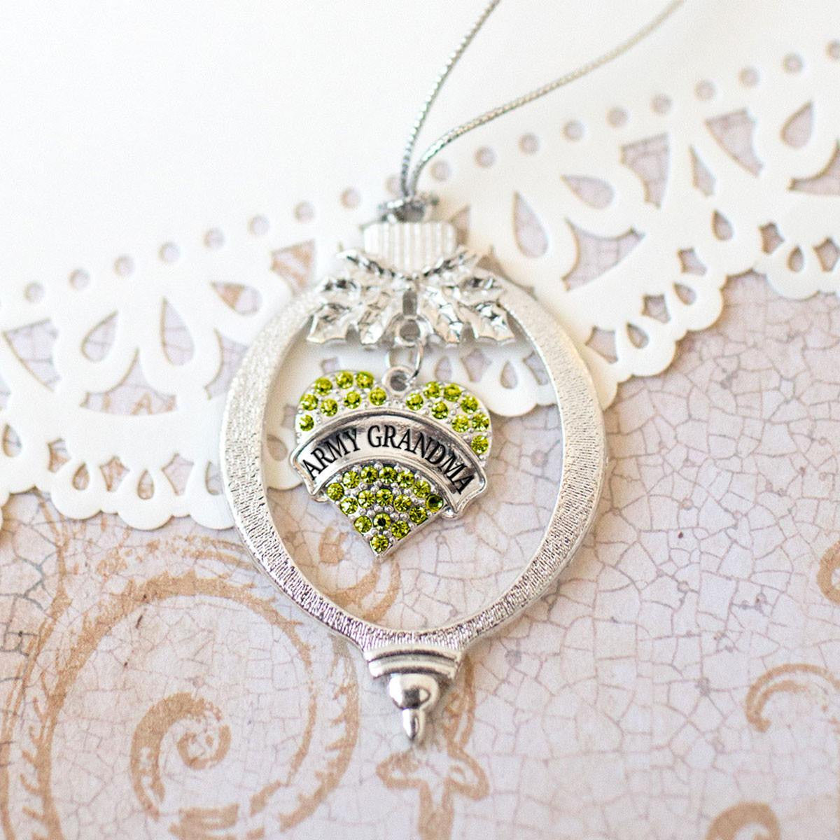 Army Grandma Charm Jewelry Collection