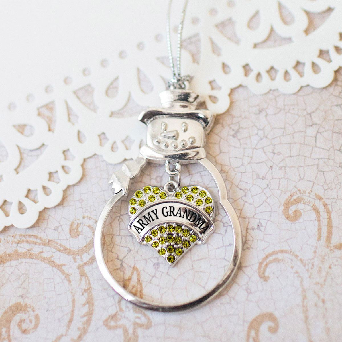 Army Grandma Charm Jewelry Collection