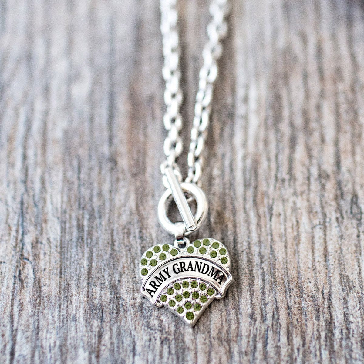 Army Grandma Charm Jewelry Collection