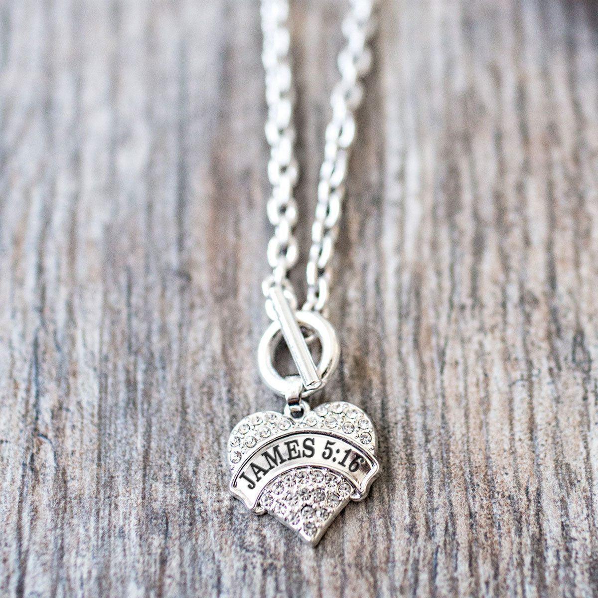 James 5:16 Charm Jewelry Collection