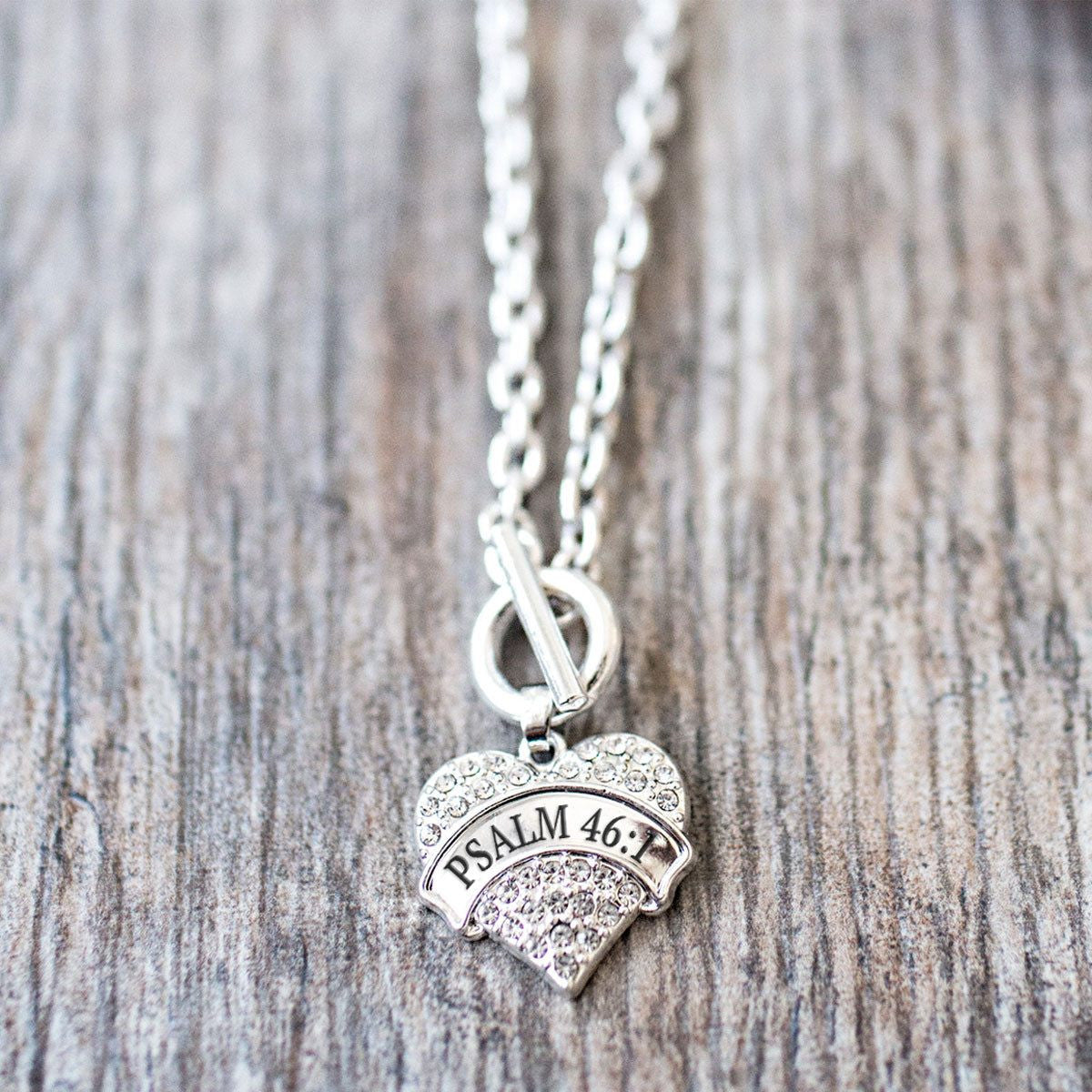 Psalm 46:1 Charm Jewelry Collection