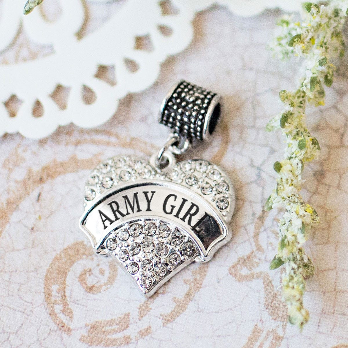 Army Girl Charm Jewelry Collection