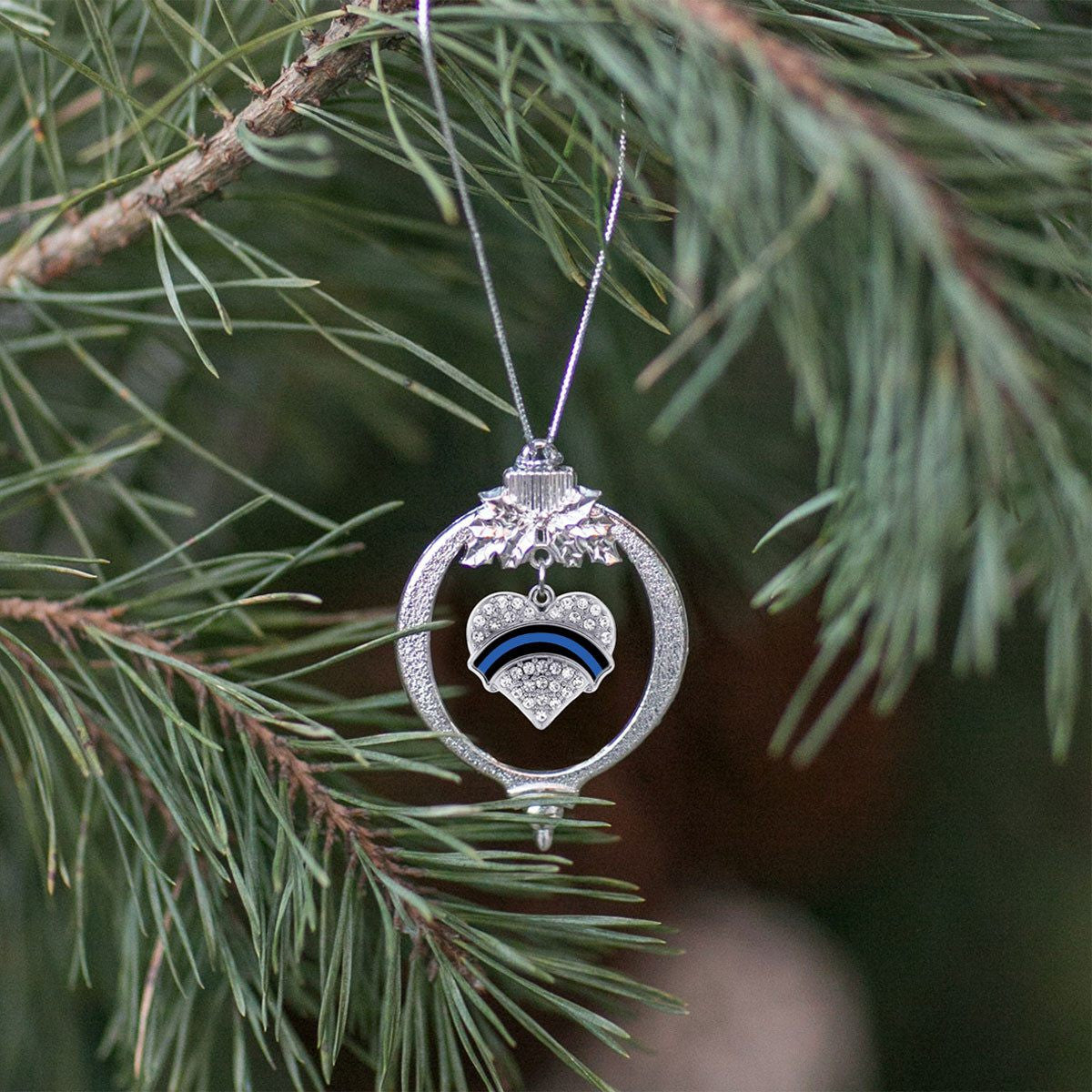 Blue Line Law Enforcement Charm Jewelry Collection