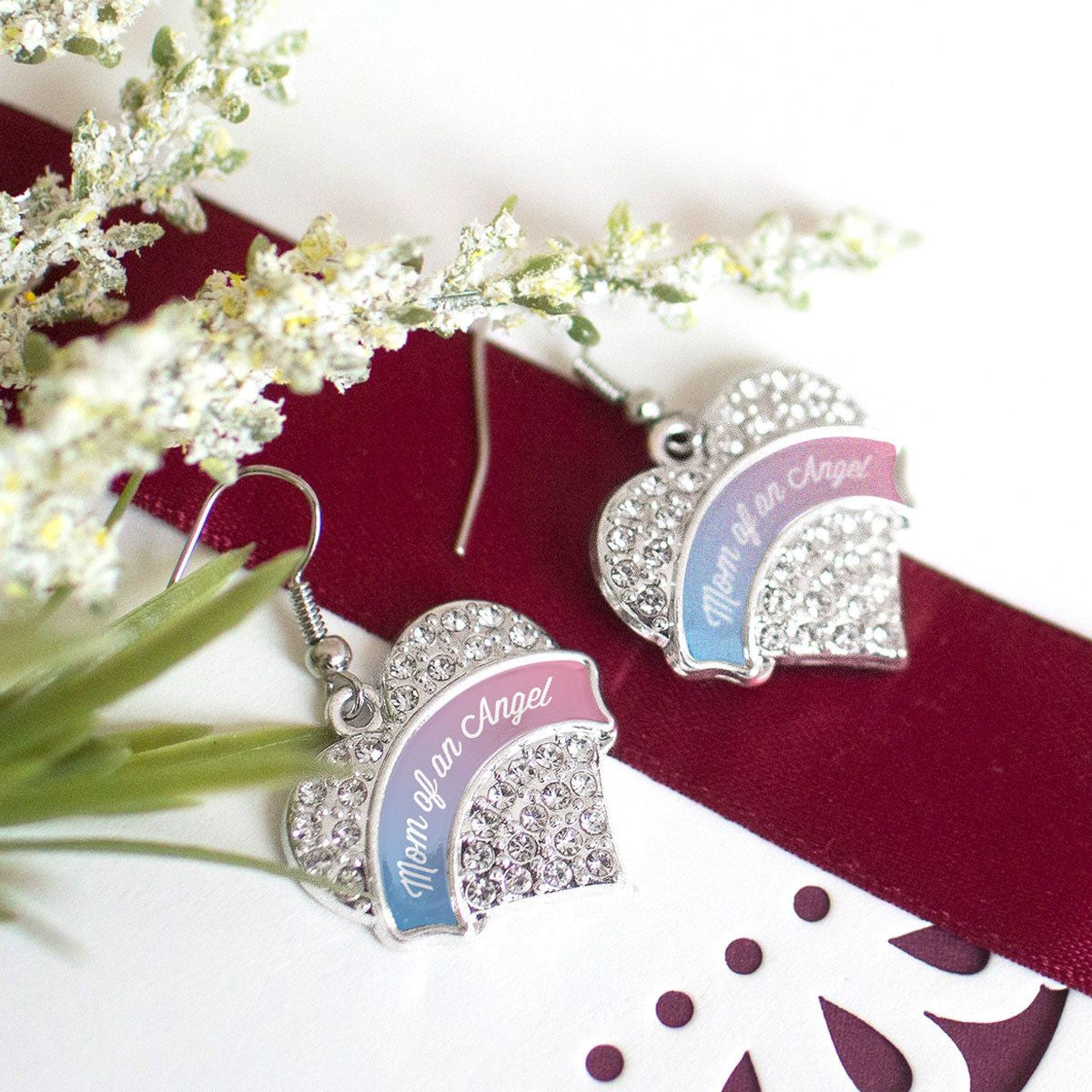 Mom of an Angel Charm Jewelry Collection