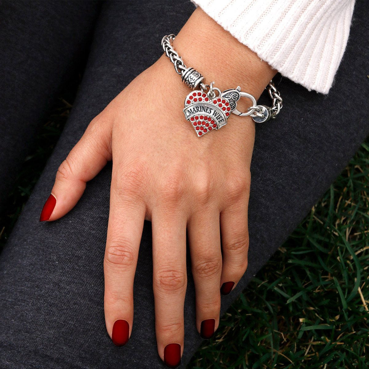 Marines Wife Charm Jewelry Collection