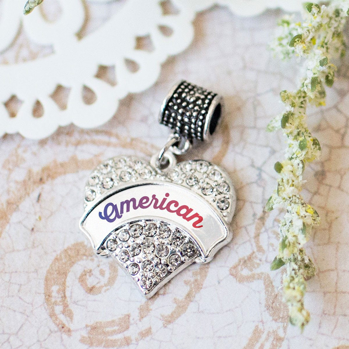 Love USA Charm Jewelry Collection